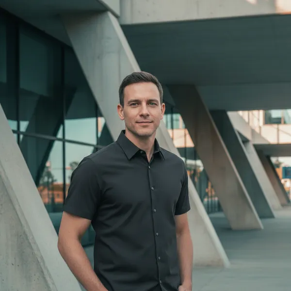 Mens_Premium_Charcoal_Grey_Blue_Half_Sleeve_Casual_Shirt_And_Regular_Fit_Cotton_Blend_Button_Down