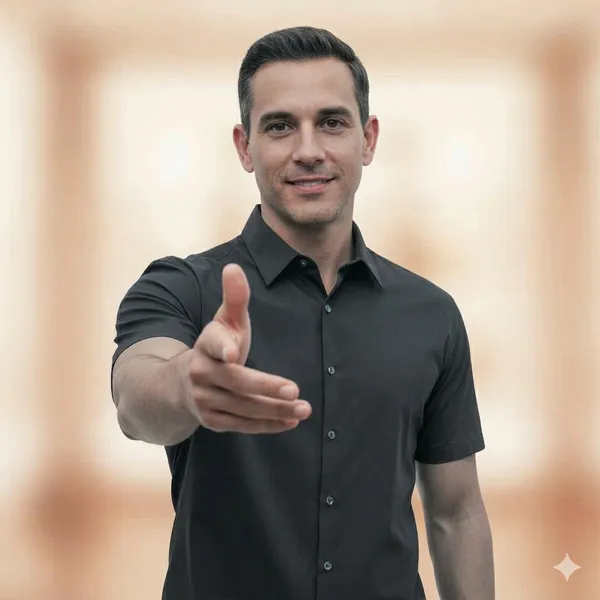 Mens_Premium_Charcoal_Grey_Blue_Half_Sleeve_Casual_Shirt_And_Regular_Fit_Cotton_Blend_Button_Down
