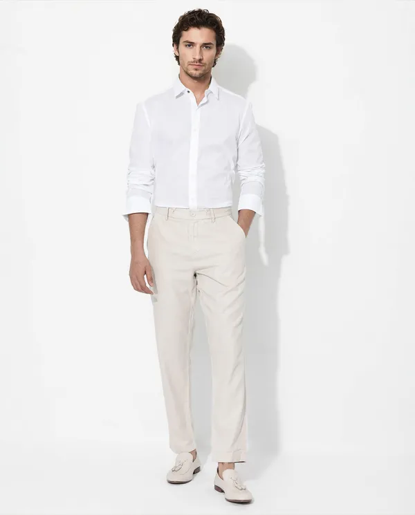 Men's_Premium_Cotton_White_Casual_Shirt_|_Slim_Fit_Solid_White_Shirt_with_Spread_Collar_&_Full_Sleeves
