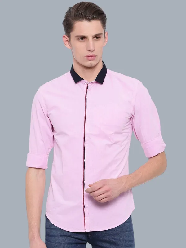 Pink_Men_S_Cotton_Shirt