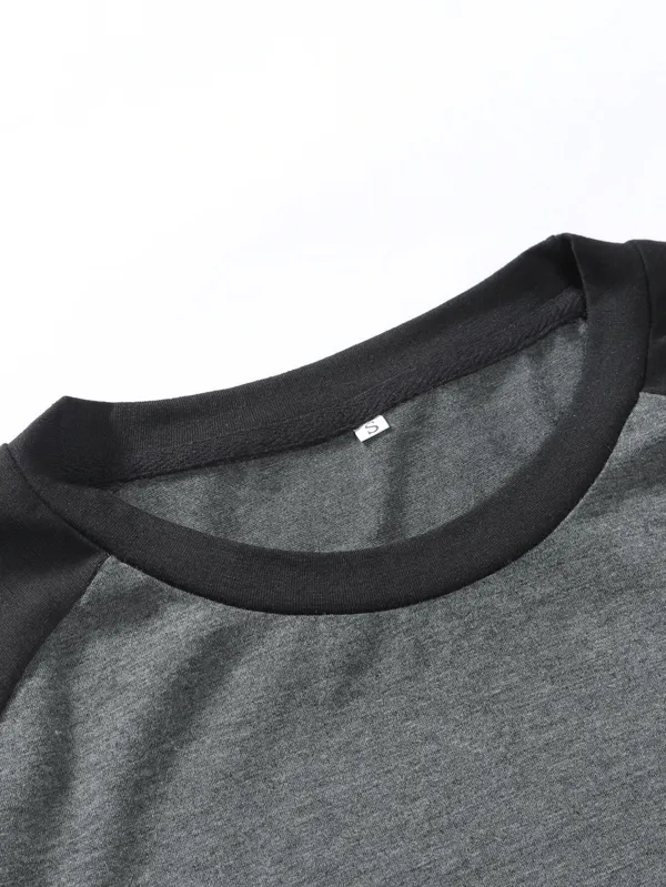 Men_S_Raglan_Long_Sleeve_Graphic_Shirt_Casual_East_Coast_Workwear_Tee_And_Black_Sleeves_Dark_Gray_Body