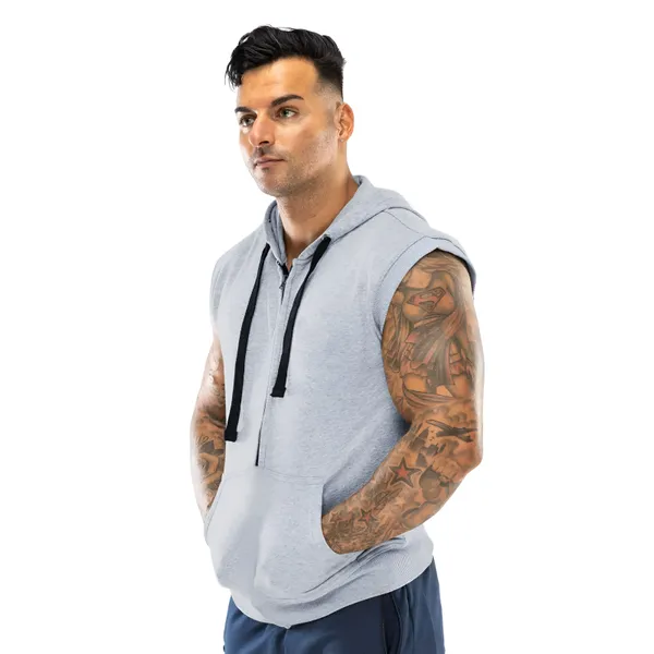 Men_S_Sleeveless_Hooded_Zipper_Workout_Tank_Top_Solid_Color_Casual_Gym_Fitness_Vest