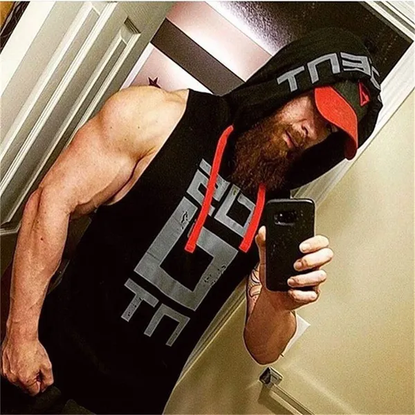 Mens_Workout_Hooded_Tank_Tops_Sleeveless_Gym_Hoodies_Vest_Bodybuilding_Muscle_Fitness_Cut_Off_Sport_T_Shirts
