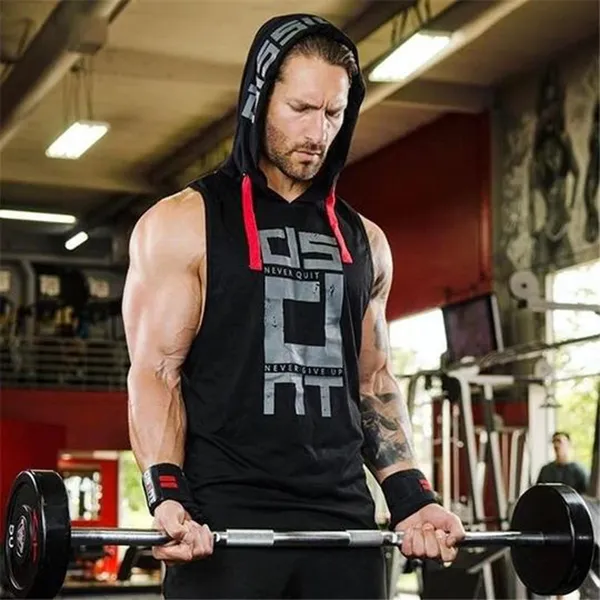 Mens_Workout_Hooded_Tank_Tops_Sleeveless_Gym_Hoodies_Vest_Bodybuilding_Muscle_Fitness_Cut_Off_Sport_T_Shirts