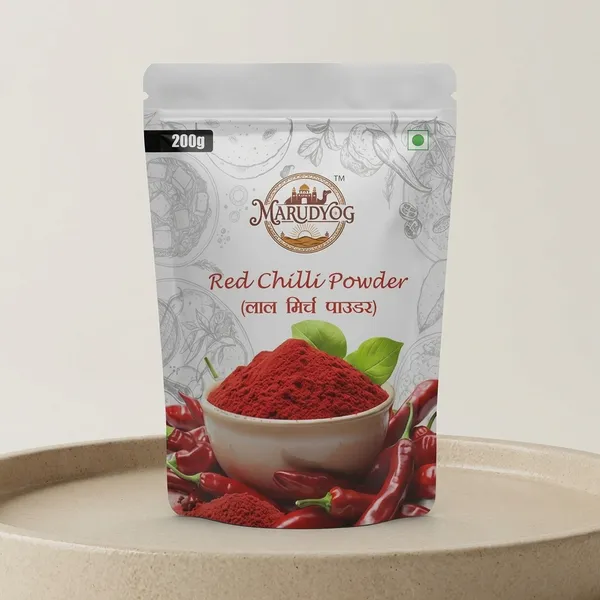 Marudyog_Red_Chilli_Powder_200Gm_|_Lal_Mirch_Powder