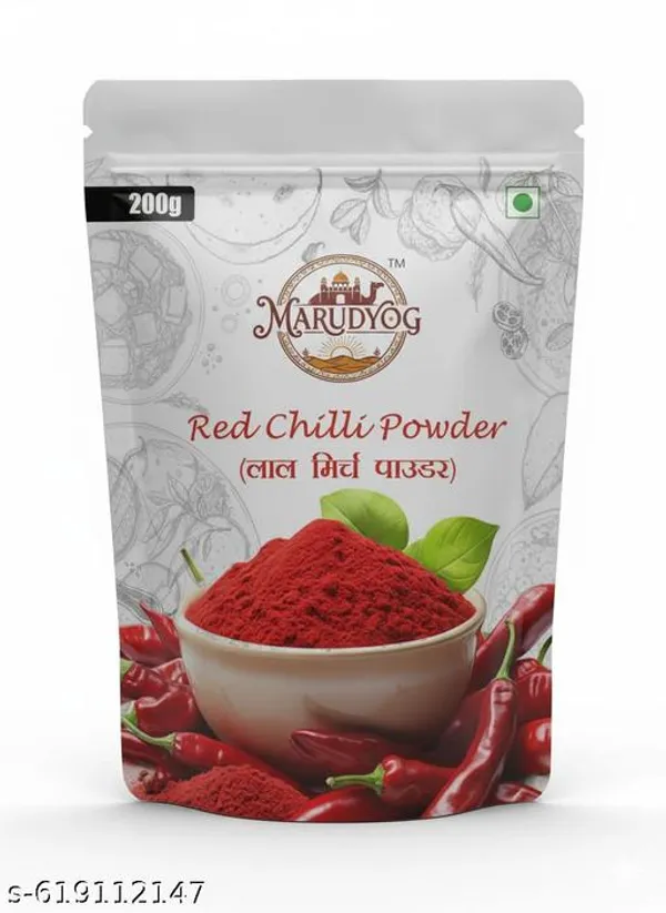 Marudyog_Red_Chilli_Powder_200Gm_|_Lal_Mirch_Powder