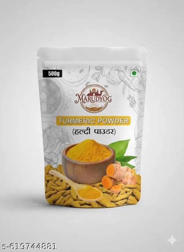 Marudyog_Turmeric_Powder_Perfect_Colour_Perfect_Smell_Perfect_Taste_Haldi_Powder_500Gm