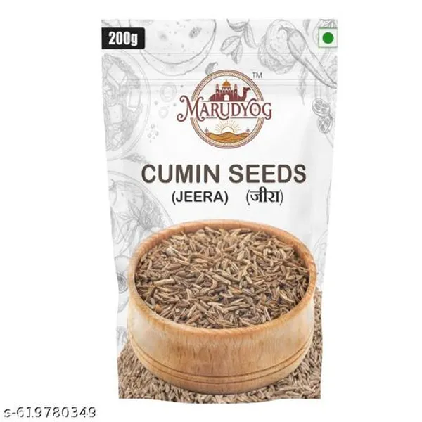Marudyog_Jeera_Cumin_Seeds_|_Premium_Quality_Perfect_Taste_Jeera_200Gm_x_2_(Pack_of_2)