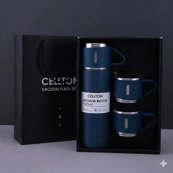 500Ml_Vacuum_Insulated_Thermos_Flask_Set_With_3_Cup_Blue_-_Double_Layer_Stainless_Steel_Hot_Cold_Travel-Friendly_Thermos_Bottle_|_Tea_Coffee_Water,_Corporate