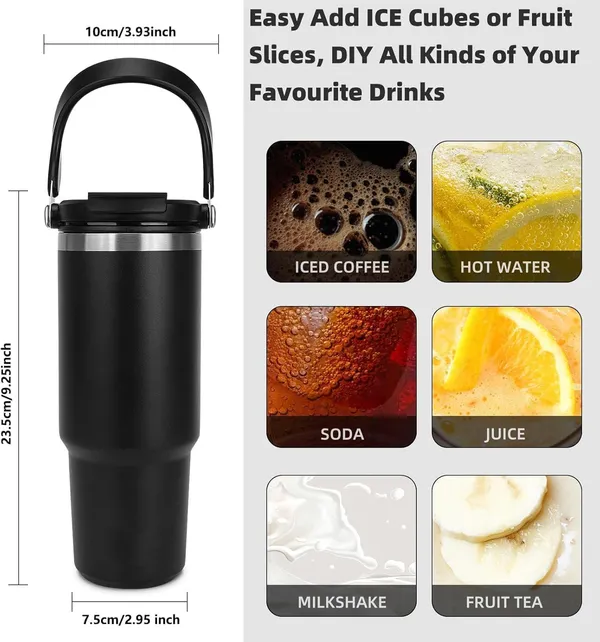 Insulated_Travel_Tumbler_With_Handle,_Black,_Stainless_Steel,_Leak-Proof_Lid