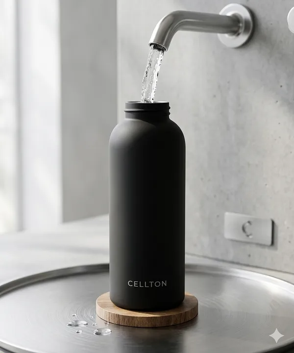 Matte_Finish_Insulated_Water_Bottle_With_Screw_Cap