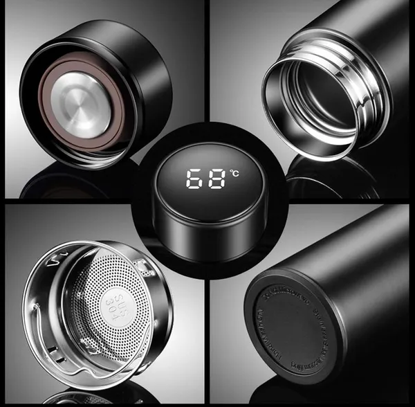 Stainless_Steel_Temperature_Water_Bottle_Thermos,_Double_Wall_Vacuum_Intelligent_Cup_With_Lcd_Smart_Display_For_Office,_Home,_Gym,_Outdoor_Travel_Hot_And_Cold_Drinks_(500_Ml-_Multi)