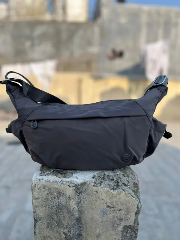 Unisex_Sling_Bag_|_Lightweight_Parachute_Fabric_Crossbody_Bag_|_Water-Resistant_Shoulder_Bag_with_Adjustable_Strap_&_Multiple_Zipper_Pockets_|_Daily_Use,_Travel_&_Casual_Wear_(Grey)