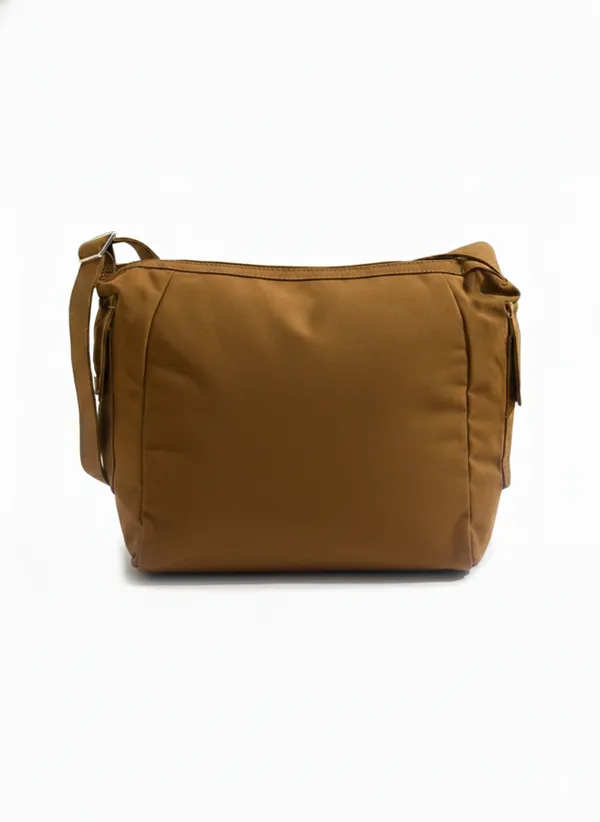 Stylish_Brown_Crossbody_Shoulder_Bag_for_Women_&_Men_|_Adjustable_Strap_|_Spacious_Zip_Closure_|_Lightweight_Everyday_Sling_Bag