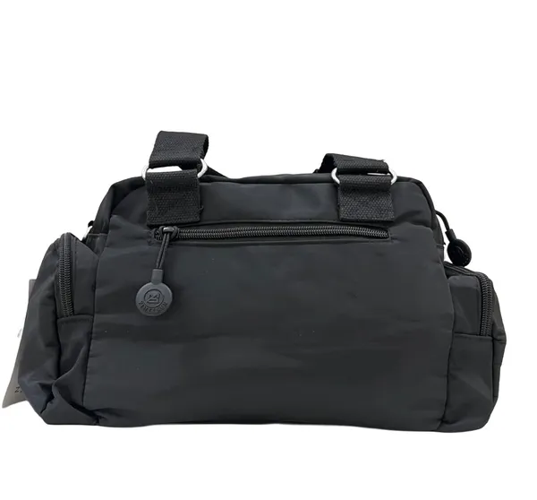 Women’s_Multi-Pocket_Nylon_Handbag_with_Detachable_Sling_Strap_|_Lightweight_Water-Resistant_Shoulder_Bag_for_Office,_Travel_&_Daily_Use_(Black)