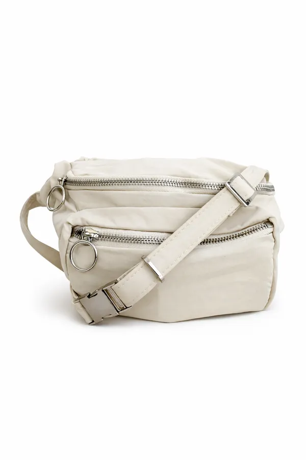 Unisex_Soft_Touch_Crossbody_Sling_Bag_–_Lightweight_Adjustable_Shoulder_Bag_with_Dual_Zipper_Pockets,_Compact_Everyday_Casual_Travel_Bag