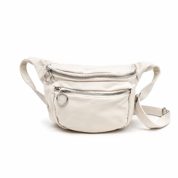 Unisex_Soft_Touch_Crossbody_Sling_Bag_–_Lightweight_Adjustable_Shoulder_Bag_with_Dual_Zipper_Pockets,_Compact_Everyday_Casual_Travel_Bag