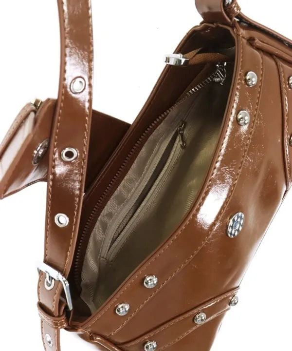 Women’s_Glossy_Faux_Leather_Baguette_Shoulder_Bag_|_Retro_Studded_Buckle_Sling_Bag_for_Girls_|_Trendy_Mini_Shoulder_Purse_for_Daily_Use,_Travel,_College_&_Parties
