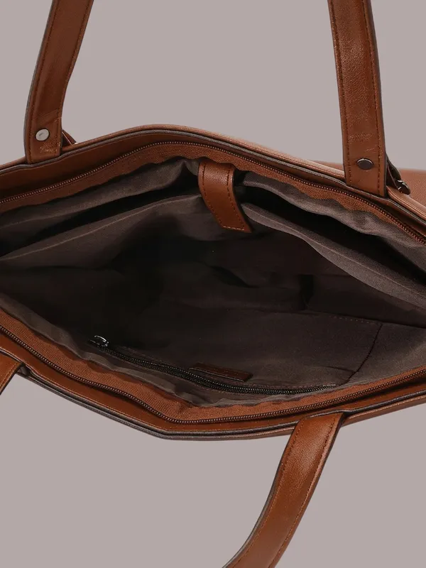 Women’s_Classic_Leather_Laptop_Tote_Bag_with_Detachable_Sling_Strap_–_Large_Office_Shoulder_Handbag_with_Zipper_&_Padded_Compartment