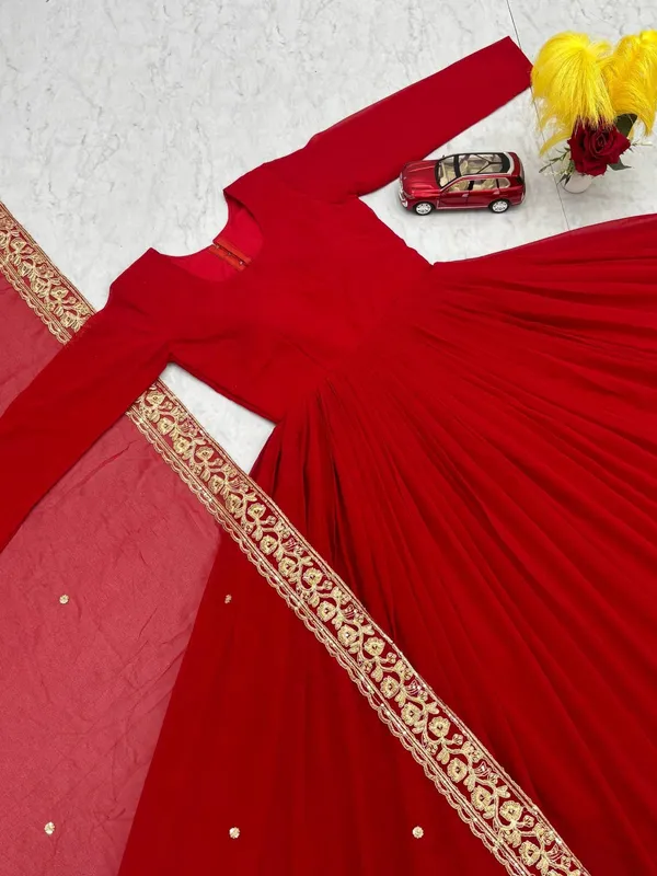 Red_Satin_Premium_And_Fancy_Design_Anarkali_Gown_For_Women