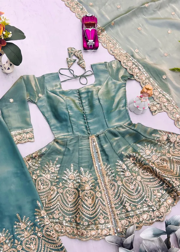 Mint_Yellow_Georgette_Premium_And_Fancy_Design_Sharara_Suit_Set_For_Women