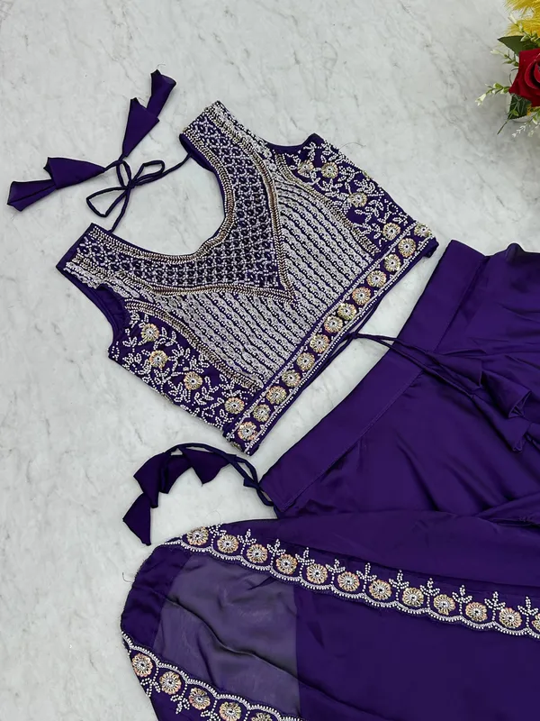 Blue_Pure_Rangoli_silk_Lehenga_Choli_For_women