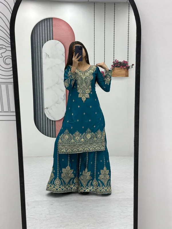 Blue_Chinon_Sharara__For_women