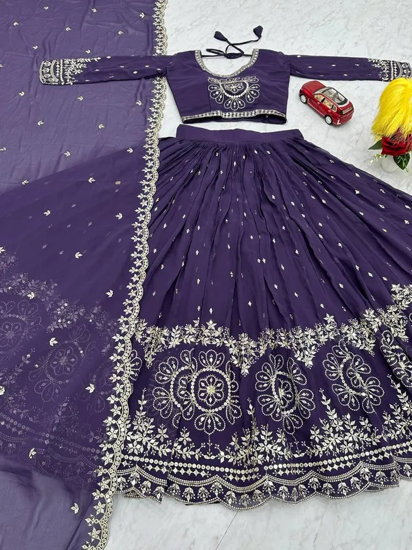 Purple_Heavy_Fox_Georgette_Lehenga_Choli_For_women