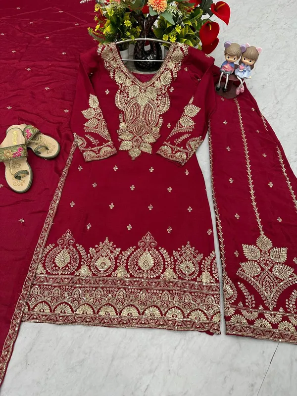 Red_Chinon_Sharara__For_women