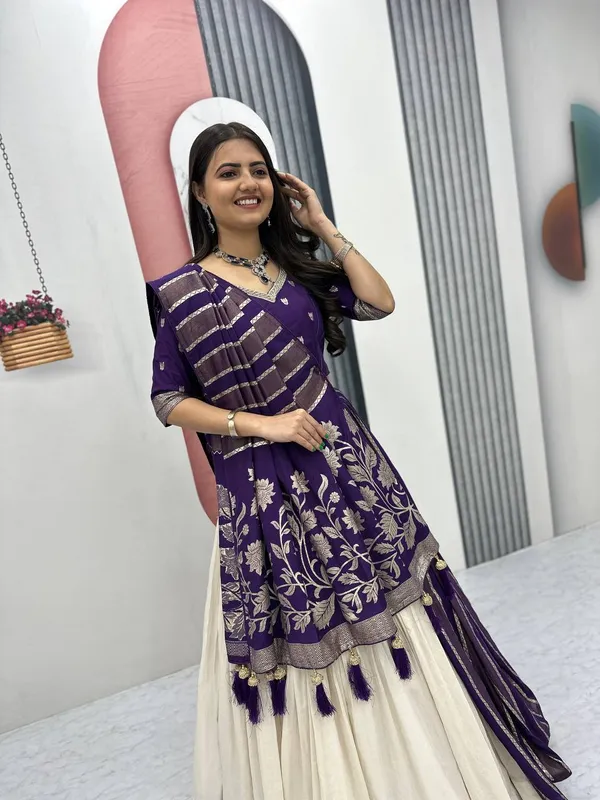 Blue_pure_simar_silk_Lehenga_Choli_For_women