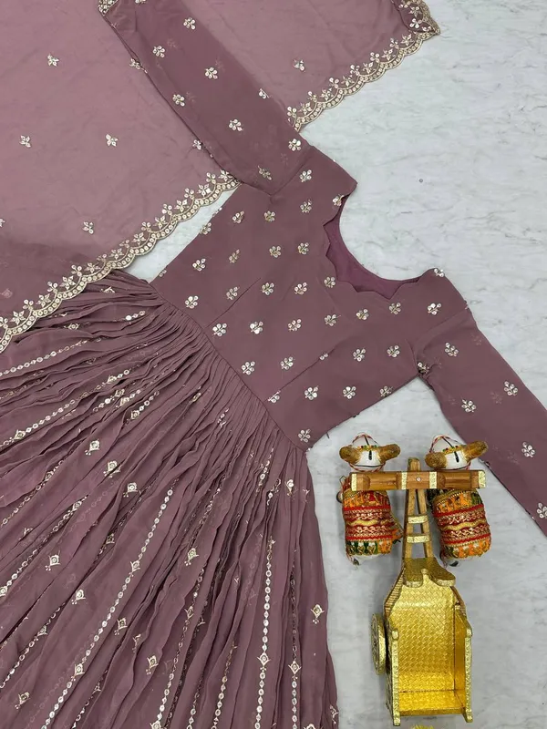 Onion_Fox_Georgette_Gowns_For_women