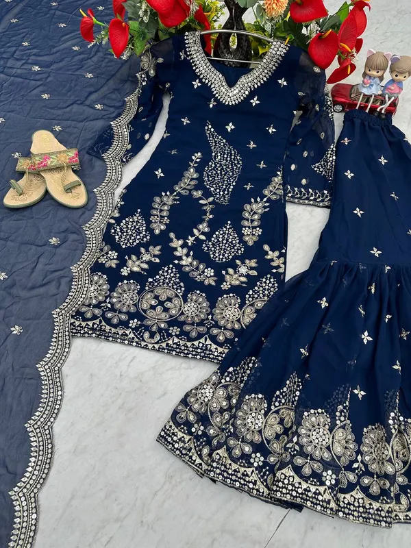 Navy_Blue_fox_Georgette_Sharara__For_women