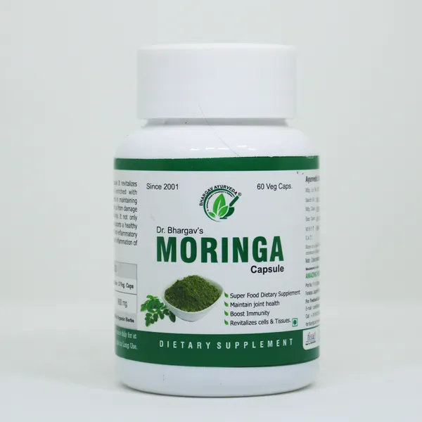Dr.Bhargav’S_I_Moringa_Capsules_|_Maintain_Joint_I_Muscle_Health_|_Vitamin_I_Minerals_|_Dietary_Supplement_|_General_Weakness|_Tonic_|_Immunity_Booster_|Joint_I_Muscular_Pain_Relief_|_60_Capsules