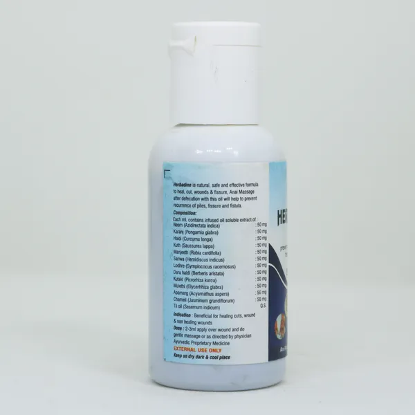 Dr.Bhargava'S_I_Herbaline_Oil_I_Accelerate_The_Healing_Of_Wounds_I_Cuts_|_Fissure_I_Fistula_I_Piles_|Itching_I_Rashes|Anorectal_Massage_I_Recurrent_Piles_I_Fissure_I_50Ml