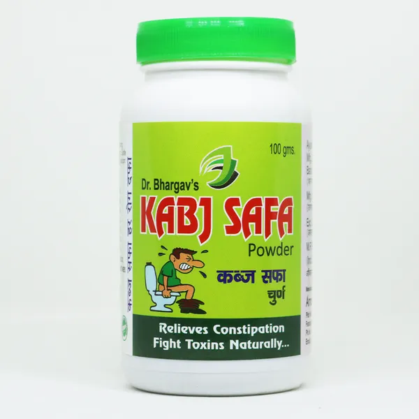 Dr.Bhargav’S_I_Kabj_Safa_Powder_I_Gas_Acidity_I_Constipation|_Ends_Bloating_|_Abdominal_Discomfort_|_Salt_And_Sugar_Free_Got_Cleansers|_Intestinal_I_Colon_Cleaner_|_Kabj_Ayurvedic_Medicine|_100_Gm