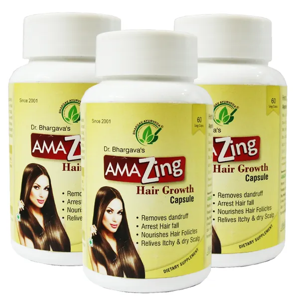 Dr.Bhargav’S_I_Amazing_Hair_Capsule_|_Hair_Growth|_Arrest_Hair_Falls_|Prevent_Premature_Graying_|Regrow_Scalp_Hair|Strengthen_Hair|Dense_&_Black_Hairs|Nourishes_Hair_Follicles_|60_Capsules_I_Pack_Of_3