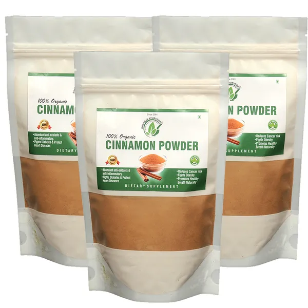 Dr.Bhargava'S_I_Indigenous_Cinnamon_Powder_I_Antioxidants_I_Anti-Inflammatory_I_Diabetes_I_Sensitivity_Toward_Insulin_Hormone_I_100_Gm_I_Pack_Of_3