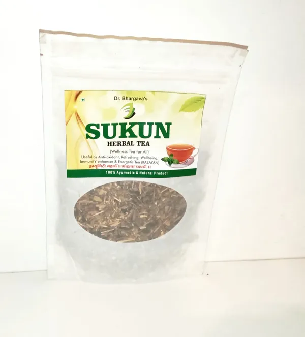 Dr.Bhargav’S_I_Sukoon_Herbal_Tea_|_Fights_Allergic_Sinus_I_Cold_Flue_Naturally_|_Refreshing_Mood_I_Relieves_Fatigue_|No_Added_Scent_I_Perfume_I_100_Gm