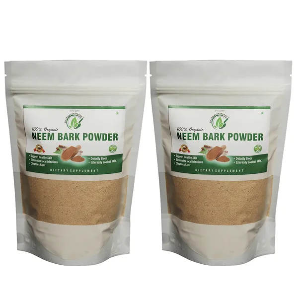 Dr.Bhargav’S_I_Neem_Bark_Powder_|_Support_Healthy_Skin_|_Cleanses_Liver_|Kills_Germs_I_Bacteria_I_Virus_|_Cures_Boils_I_Rashes|_Detoxify_Body_|Reduce_Viral_Load_|100_Gm_I_Pack_Of_2