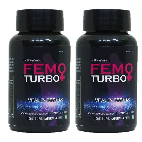 Dr.Bhargav’S_I_Femo_Turbo_I_Energy_Booster_|_Fatigue_Booster_Supplement_|Irregular_Periods_Treatment_|_Ayurvedic_I_Infertile_Women|_Supplement_Of_Thyroid_Weakness_|_Reproductive_Organs_|_60_Capsules_I_Pack_Of_2