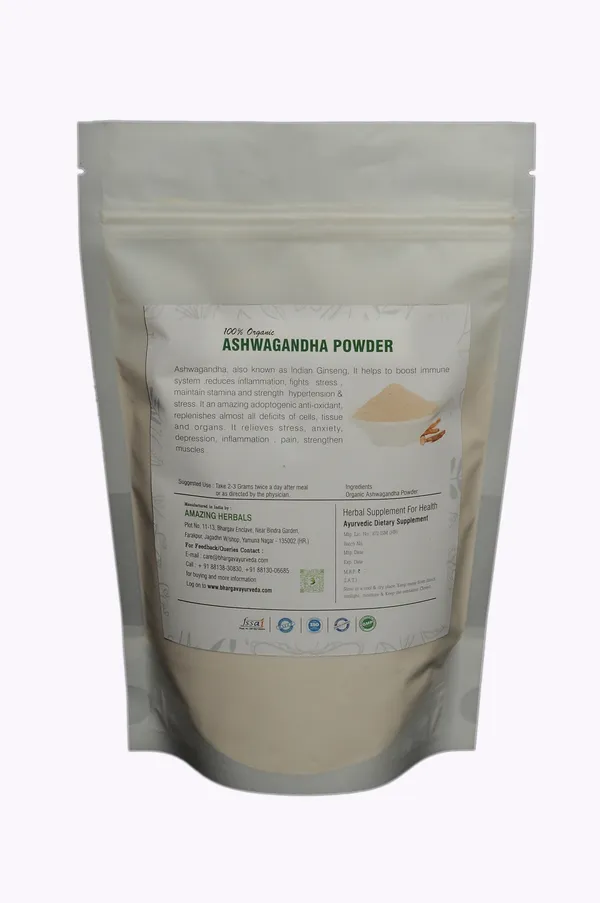 Dr.Bhargav’S_|_Fights_Anxiety_I_Stress_Naturally|Effective_In_Low_Bp_I_Arjun_Capsule|_Sexual_Power|_Dysfunction|_Enhances_Immunity|Organic_Ashwagandha_Root_Powder_100_Gm_|Indian_Ginseng_Powder