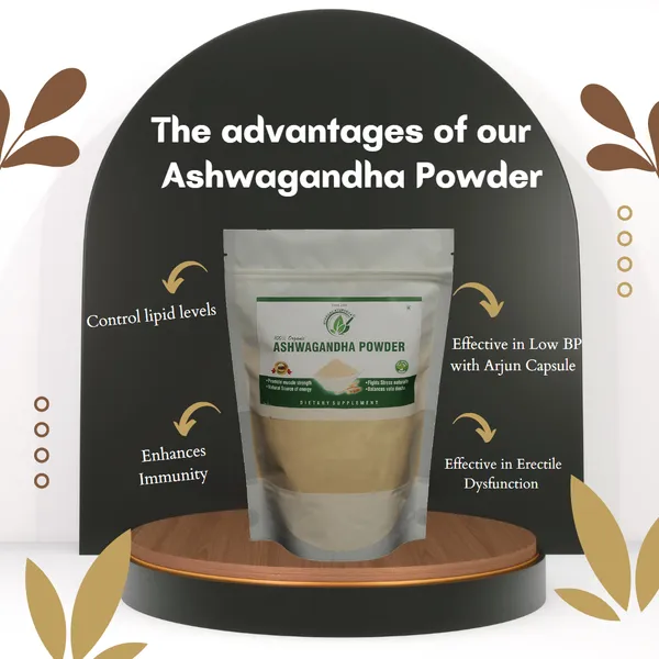 Dr.Bhargav’S_|_Fights_Anxiety_I_Stress_Naturally|Effective_In_Low_Bp_I_Arjun_Capsule|_Sexual_Power|_Dysfunction|_Enhances_Immunity|Organic_Ashwagandha_Root_Powder_100_Gm_|Indian_Ginseng_Powder