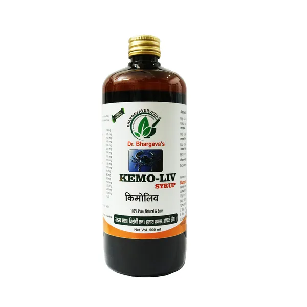 Dr.Bhargava'S_I_Kemoliv_Syp_I_Health_Support_I_Cancer_Treatment_|_Sluggishness_Of_Liver_Function_I_Radio_Therapy_|_Oxidative_Stress_Of_Body_I_Rundown_I_Body_Condition_|_Helps_To_Boost_Immunity_I_500Ml