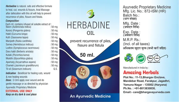Dr._Bhargav'S_Colon_Detox_Triple_Action_Formulas_60_Capsules_&_Herbadine_Oil_50_Ml_&_Kaunch_Beej_60_Capsules