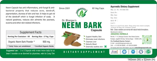 Dr._Bhargav'S_Derma_Syrup_500_Ml_&_Neem_Bark_60_Capsules