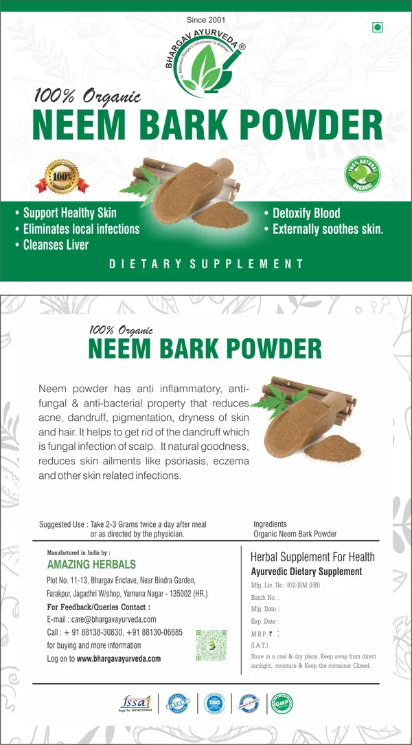Dr._Bhargav'S_Neo-Liv_Syrup_500_Ml_&_Neem_Bark_Powder_100_Gms