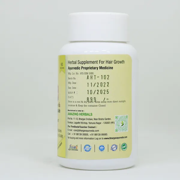 Dr._Bhargav'S_Sukun_Hair_Oil_120_Ml_&_Amazing_Hair_Growth_60_Capsules