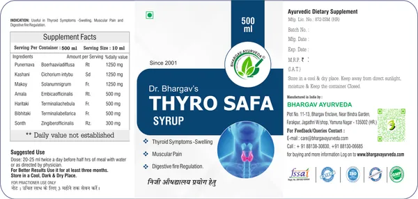 Dr._Bhargav'S_Thyro_Safa_Syrup_500_Ml_&_Thyro_Safa_60_Capsules_&_Relaxo_Calm_60_Capsules