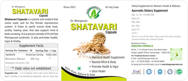 Dr._Bhargav'S_Femo_Turbo_60_Capsules_&_Shatavari_60_Capsules