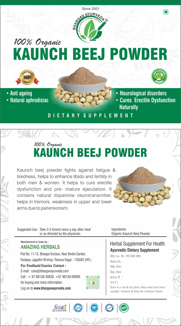 Dr._Bhargav'S_Femo_Turbo_60_Capsules_&_Shatavari_60_Capsules_&_Kaunch_Beej_Powder_100_Gms